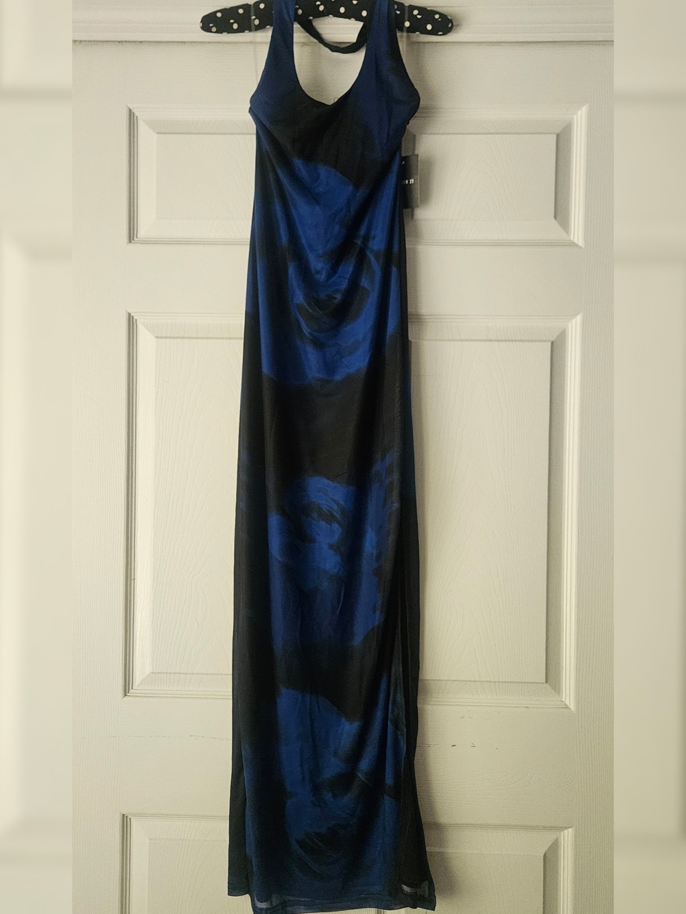 Forever 21 Blue and Black Maxi Dress